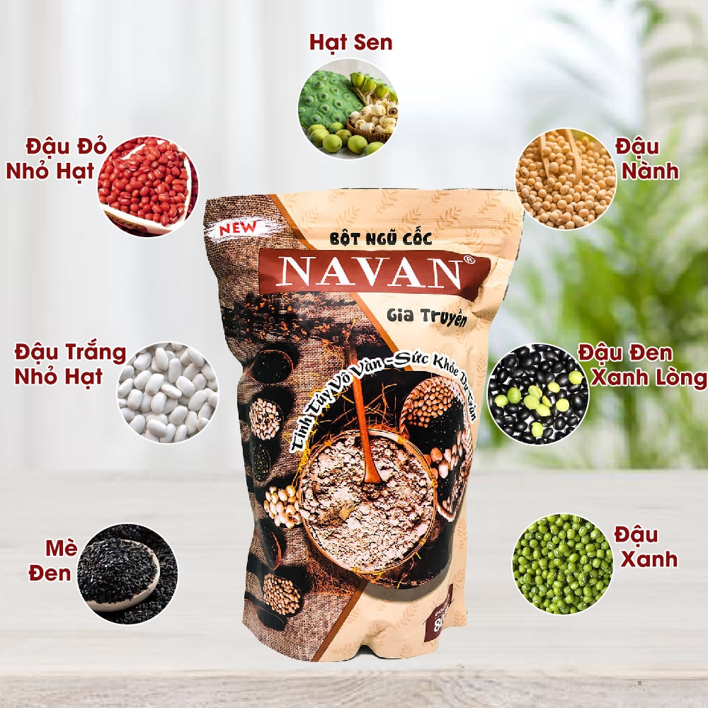 Ngũ cốc Navan thành phần gồm những gì? Phân tích chi tiết