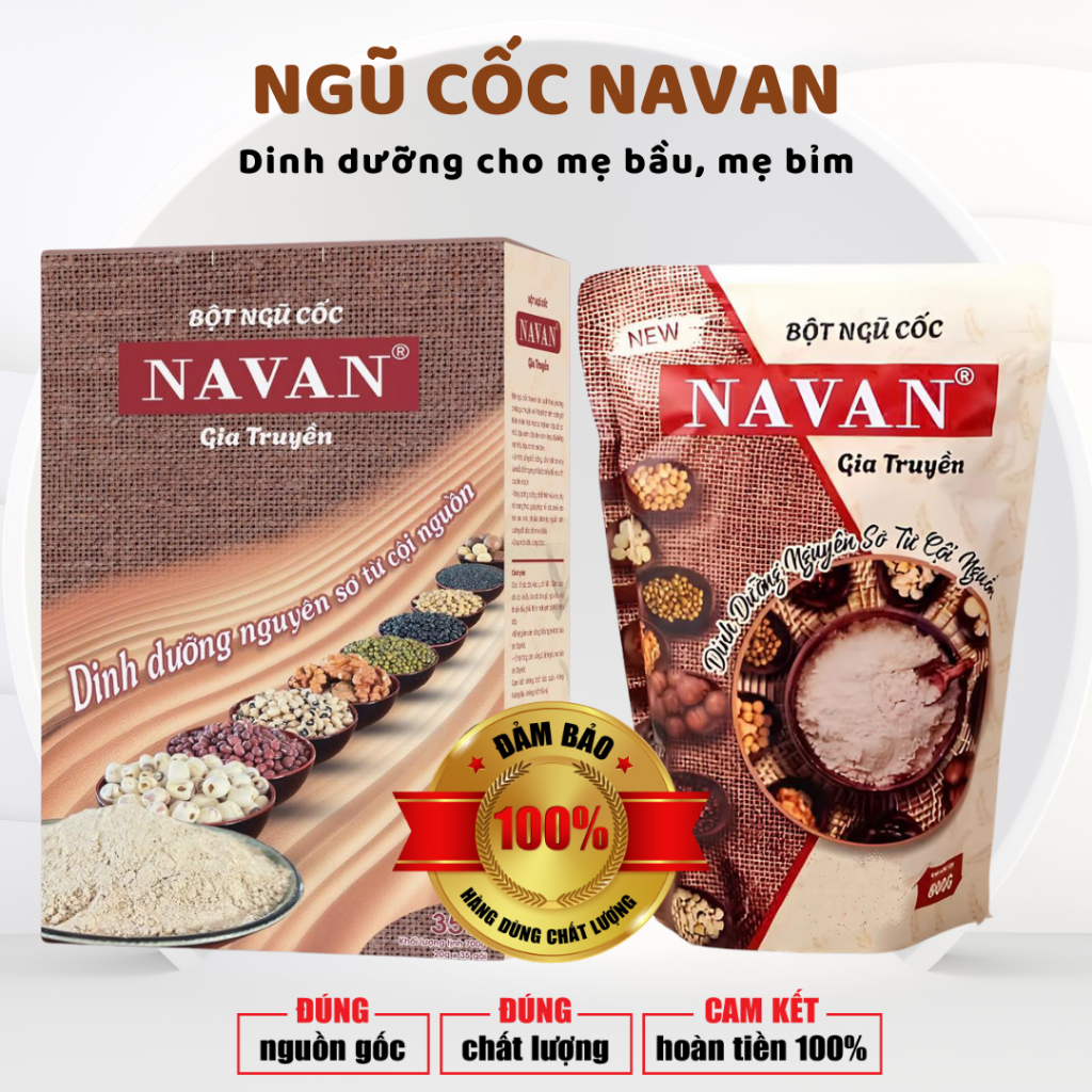 Ngũ Cốc Navan - Bột Ngũ Cốc Navan Chính hãng